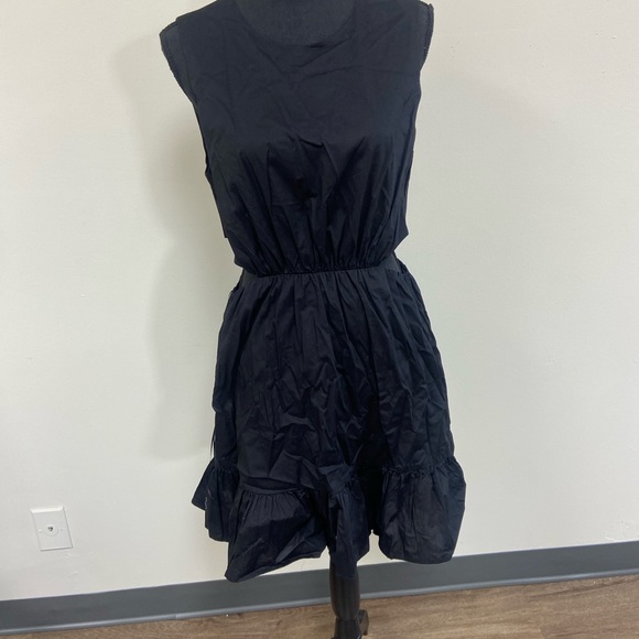 WAYF womens cut out short fit & flare mini dress - Picture 2 of 4